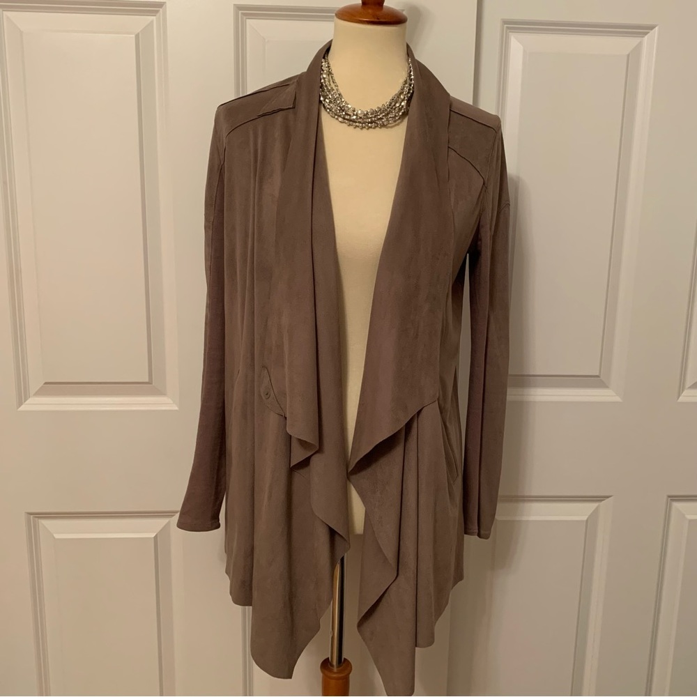 BlankNYC Faux Suede Truffle Jacket